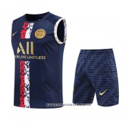 Chandal del Paris Saint-Germain 22-23 Sin Mangas Azul