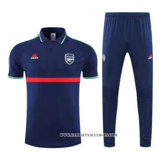 Conjunto Polo del Arsenal 22-23 Azul