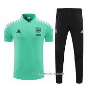 Conjunto Polo del Arsenal 22-23 Verde