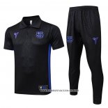 Conjunto Polo del Barcelona 25-26 Negro