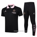 Conjunto Polo del Paris Saint-Germain Jordan 24-25 Negro