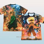 Tailandia Camiseta Japon Anime 2025 Negro Naranja