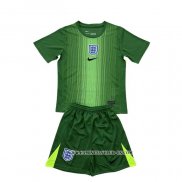 Camiseta Inglaterra Portero Nino 2025 Verde