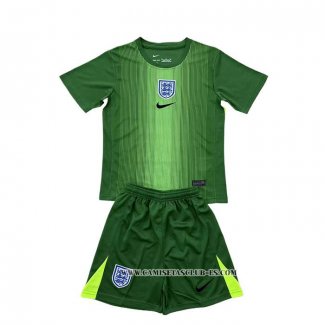 Camiseta Inglaterra Portero Nino 2025 Verde