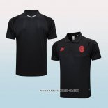 Camiseta Polo del AC Milan 23-24 Negro