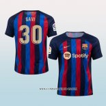 Camiseta Primera Barcelona Jugador Gavi 22-23