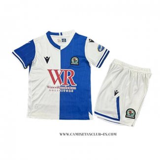 Camiseta Primera Blackburn Rovers Nino 25-26