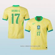 Camiseta Primera Brasil Jugador Bruno G. 2024