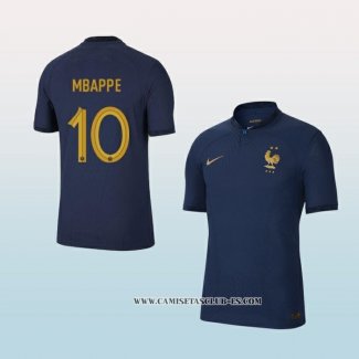 Camiseta Primera Francia Jugador Mbappe 2022