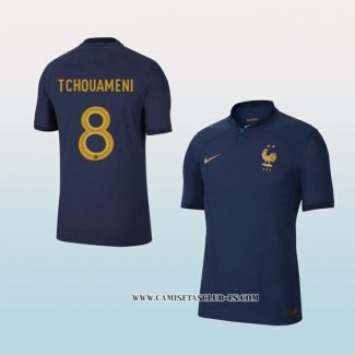 Camiseta Primera Francia Jugador Tchouameni 2022