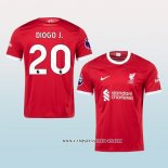 Camiseta Primera Liverpool Jugador Diogo J. 23-24