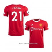 Camiseta Primera Manchester United Jugador Cavani 21-22