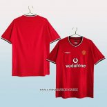 Camiseta Primera Manchester United Retro 00-02