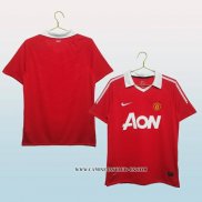Camiseta Primera Manchester United Retro 10-11