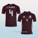 Camiseta Primera Mexico Jugador E.Alvarez 2024
