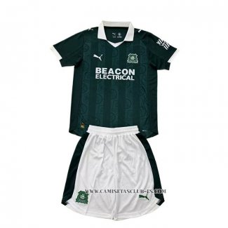 Camiseta Primera Plymouth Argyle Nino 25-26