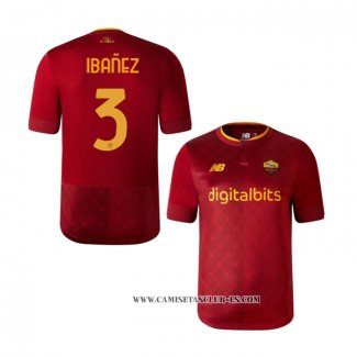 Camiseta Primera Roma Jugador Ibanez 22-23
