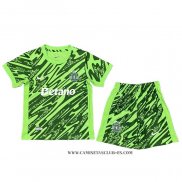 Camiseta Primera Sporting Portero Nino 25-26