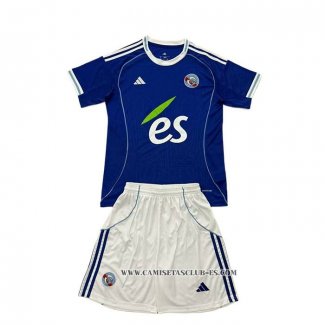 Camiseta Primera Strasbourg Nino 25-26