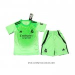 Camiseta Real Madrid Portero Nino 25-26 Verde