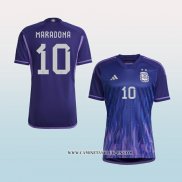Camiseta Segunda Argentina Maradona Jugador 2022