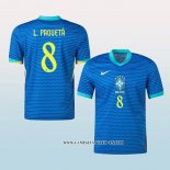 Camiseta Segunda Brasil Jugador L.Paqueta 2024