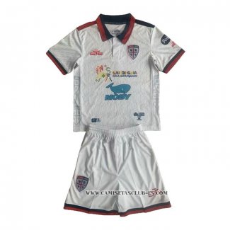 Camiseta Segunda Cagliari Calcio Nino 23-24