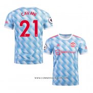 Camiseta Segunda Manchester United Jugador Cavani 21-22