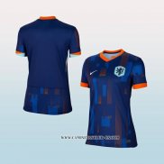 Camiseta Segunda Paises Bajos Mujer 2024