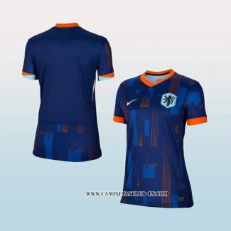 Camiseta Segunda Paises Bajos Mujer 2024