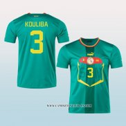Camiseta Segunda Senegal Jugador Koulibaly 2022