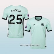 Camiseta Tercera Chelsea Jugador Caicedo 23-24