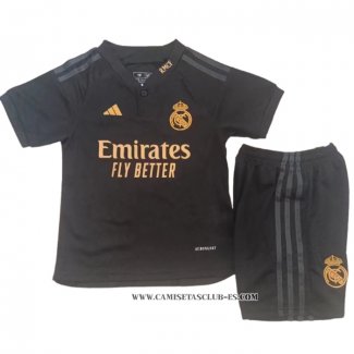 Camiseta Tercera Real Madrid Nino 23-24