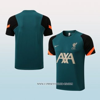 Camiseta de Entrenamiento Liverpool 22-23 Verde