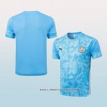 Camiseta de Entrenamiento Manchester City 25-26 Azul