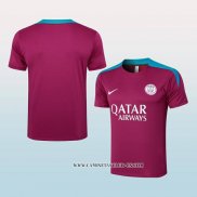 Camiseta de Entrenamiento Paris Saint-Germain 24-25 Purpura