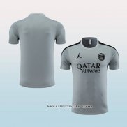 Camiseta de Entrenamiento Paris Saint-Germain Jordan 23-24 Gris