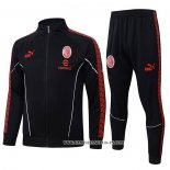 Chandal de Chaqueta del AC Milan 25-26 Negro