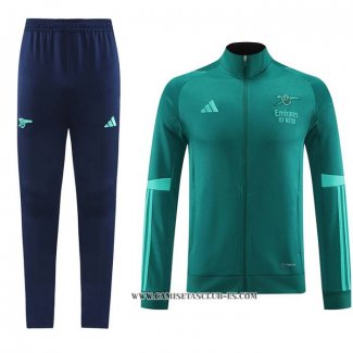 Chandal de Chaqueta del Arsenal 23-24 Verde