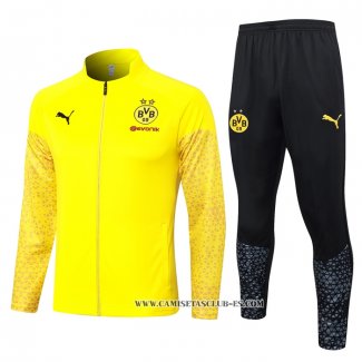 Chandal de Chaqueta del Borussia Dortmund 23-24 Amarillo