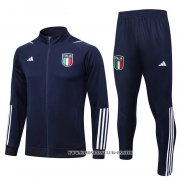 Chandal de Chaqueta del Italia Nino 23-24 Azul