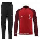 Chandal de Chaqueta del Liverpool 22-23 Rojo