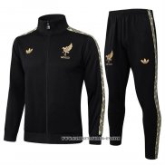 Chandal de Chaqueta del Mexico 25-26 Negro