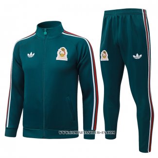 Chandal de Chaqueta del Mexico 26-27 Verde