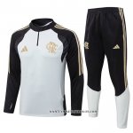 Chandal de Sudadera del Flamengo Nino 26-27 Blanco