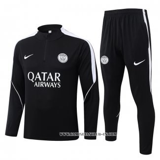 Chandal de Sudadera del Paris Saint-Germain 26-27 Negro