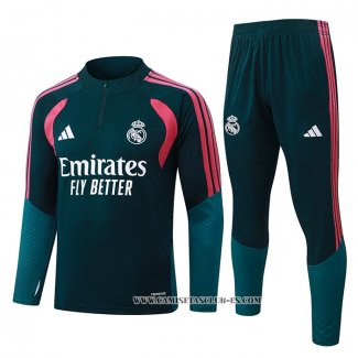 Chandal de Sudadera del Real Madrid 26-27 Verde