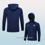 Chaqueta con Capucha del Paris Saint-Germain 22-23 Azul