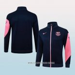 Chaqueta del Barcelona 25-26 Azul Rosa