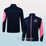 Chaqueta del Barcelona 25-26 Azul Rosa